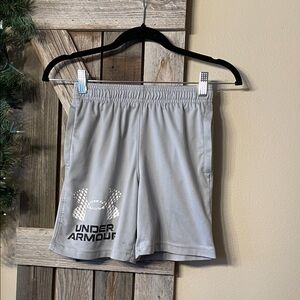 Under Armour Light Gray Performance Shorts